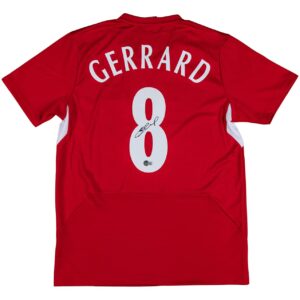 Steven Gerrard Liverpool FC Home Jersey - Beckett